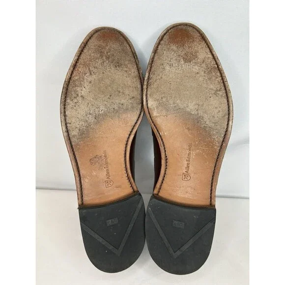 Allen Edmonds Men's Grayson Tassel Loafers Dress Shoes Size 13 D Brown - Picture 11 of 11